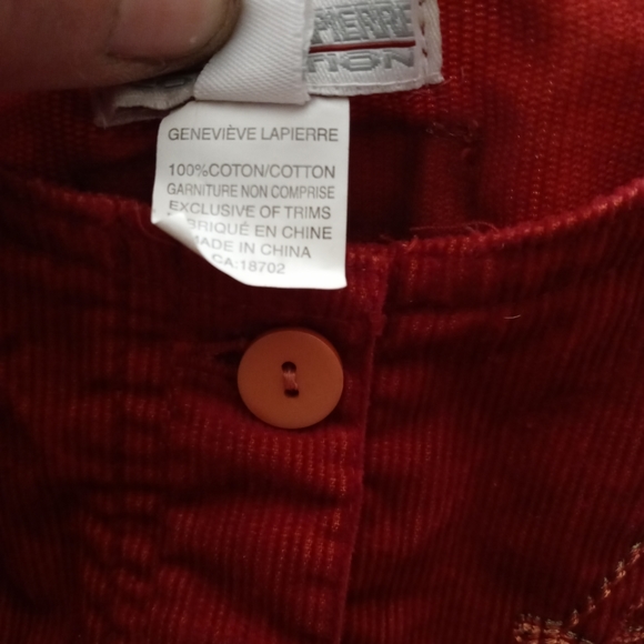 BOGO🆓 | Vintage Genevieve LaPierre Corduroy Dress - Picture 12 of 12